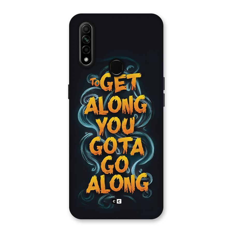 Gota Go Along Back Case for Oppo A31