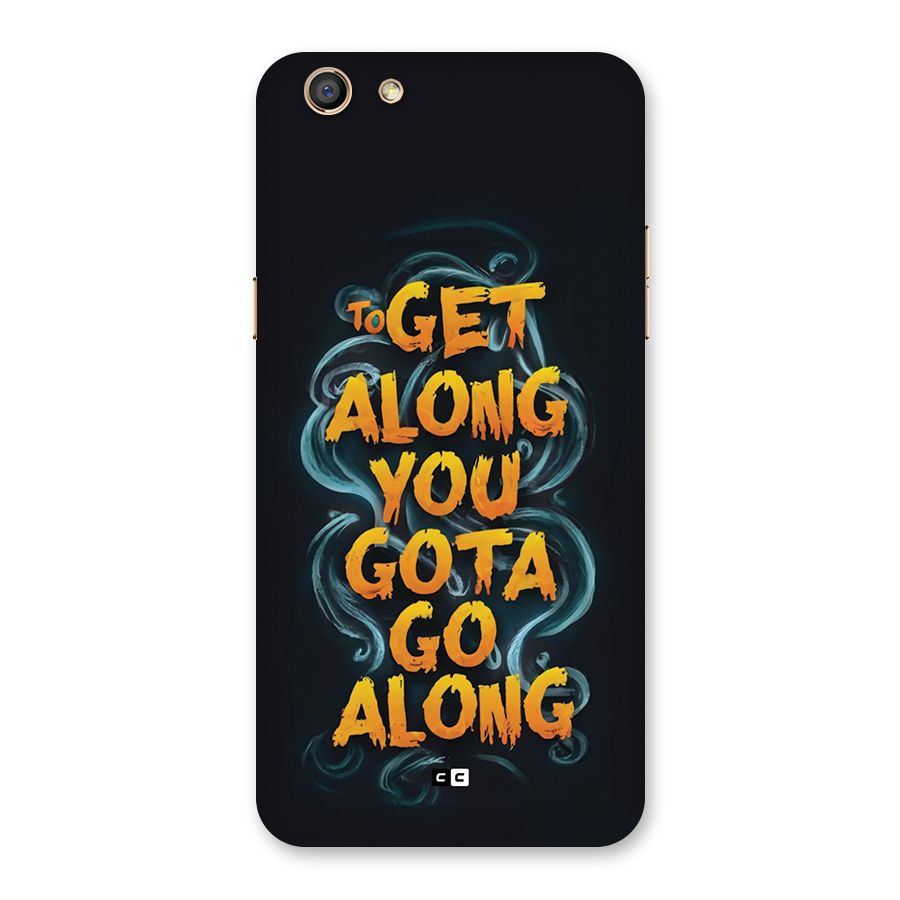 Gota Go Along Back Case for Oppo F3