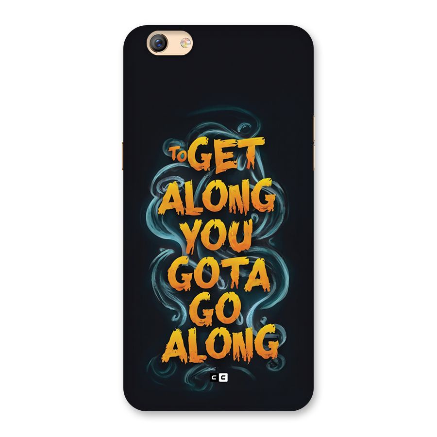Gota Go Along Back Case for Oppo F3 Plus