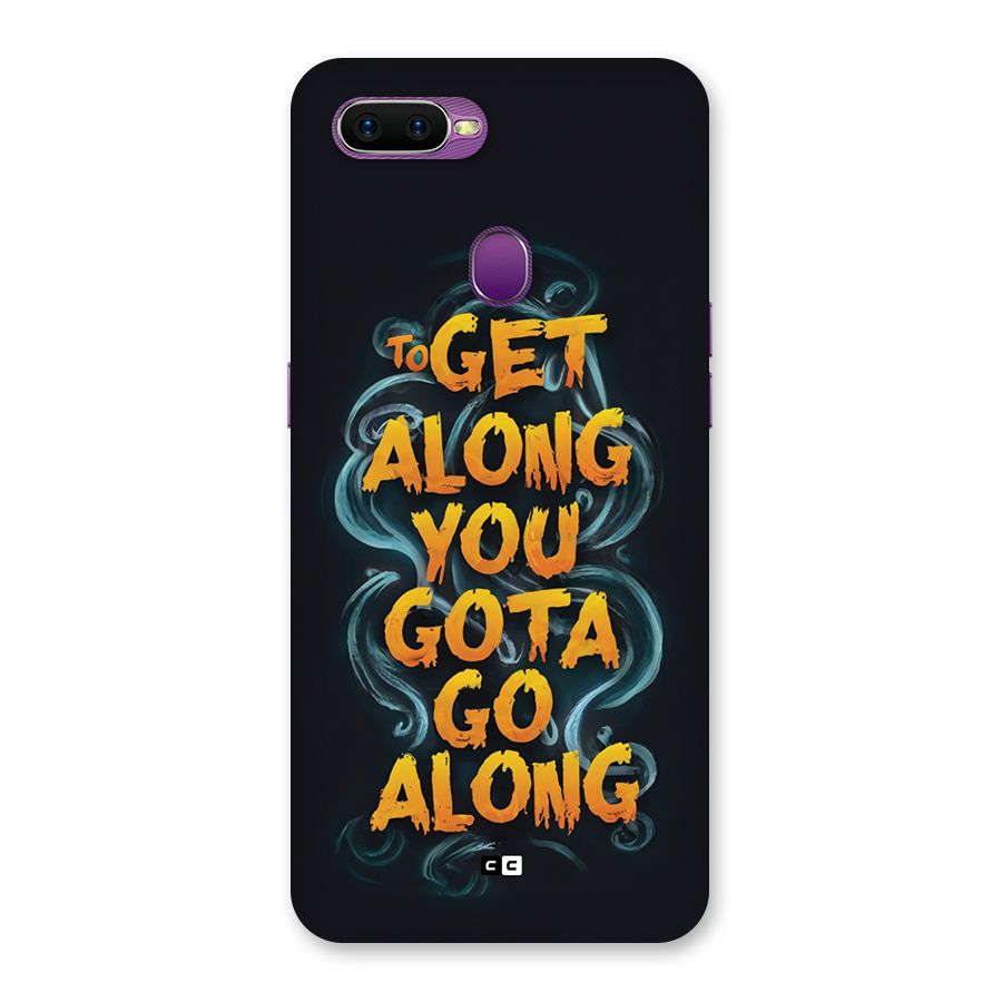 Gota Go Along Back Case for Oppo F9