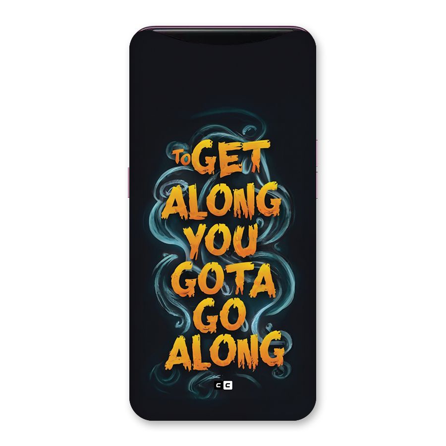 Gota Go Along Back Case for Oppo Find X