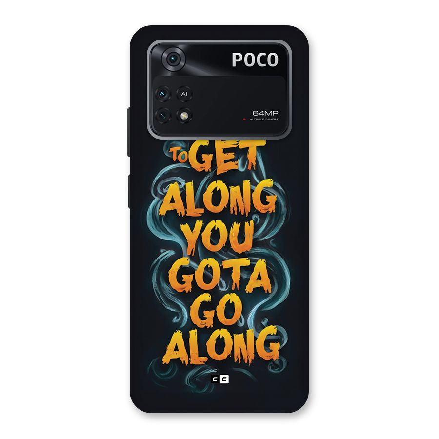 Gota Go Along Back Case for Poco M4 Pro 4G