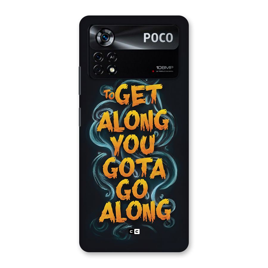 Gota Go Along Back Case for Poco X4 Pro 5G