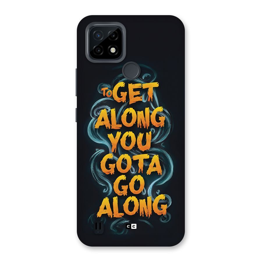 Gota Go Along Back Case for Realme C21