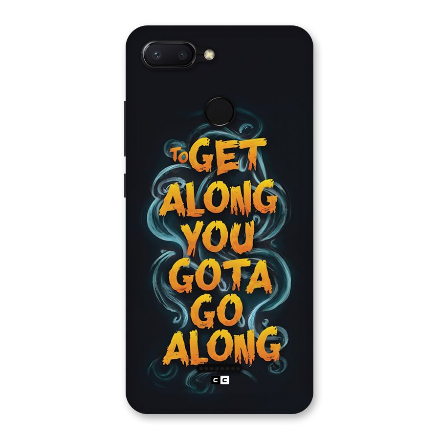 Gota Go Along Back Case for Redmi 6