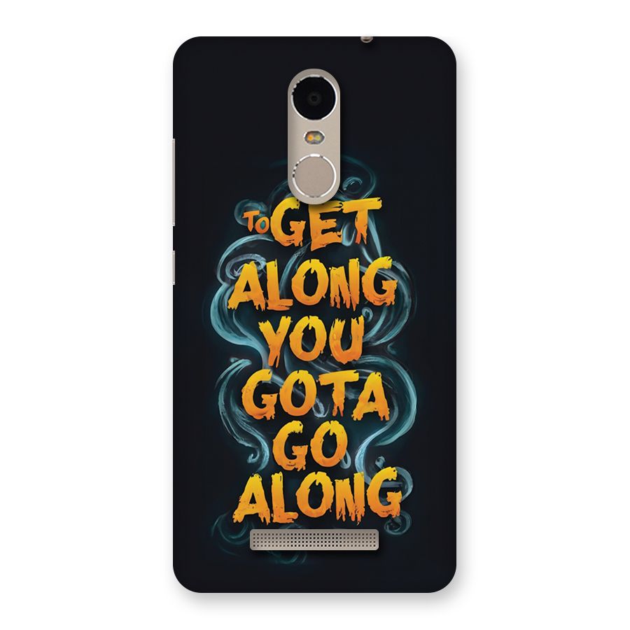 Gota Go Along Back Case for Redmi Note 3