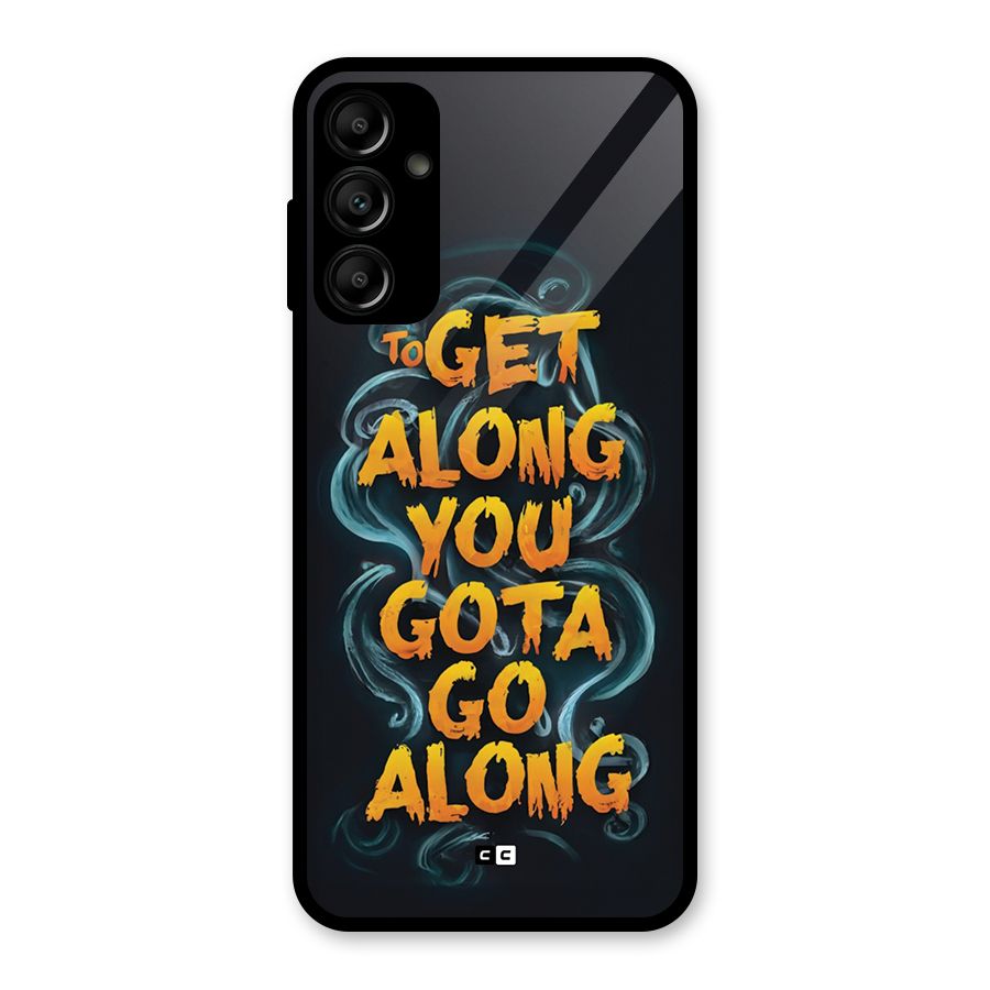 Gota Go Along Glass Back Case for Galaxy A14 5G