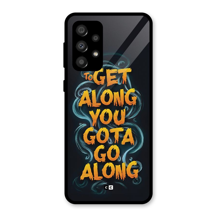 Gota Go Along Glass Back Case for Galaxy A32