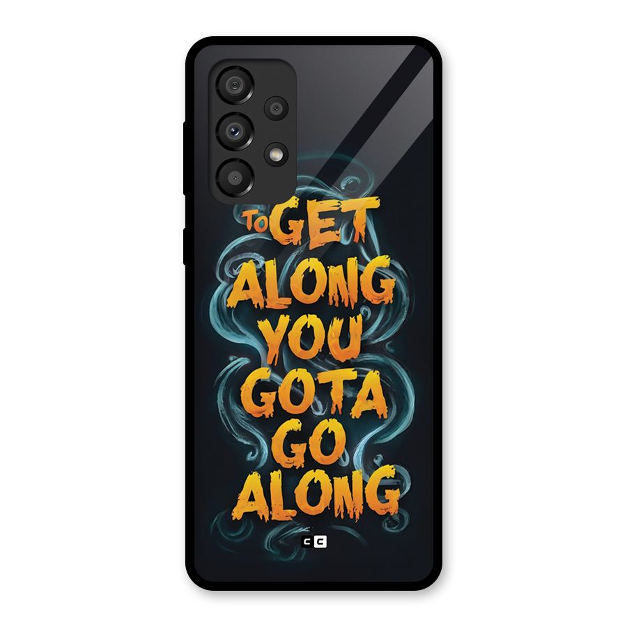 Gota Go Along Glass Back Case for Galaxy A33 5G