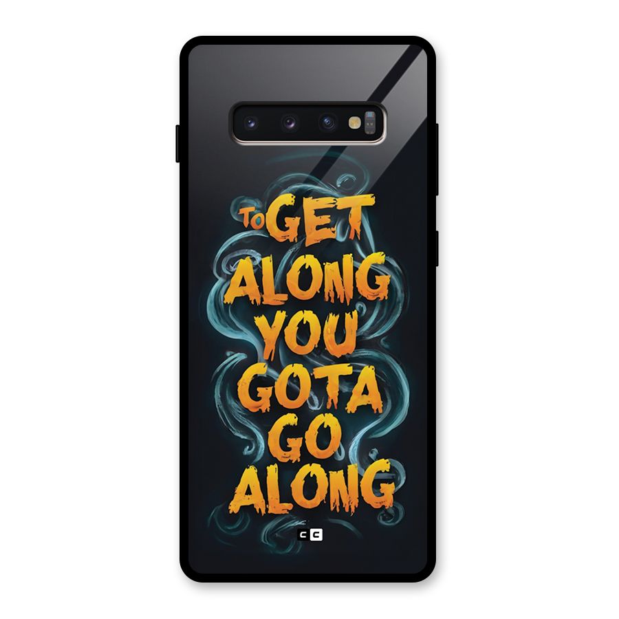 Gota Go Along Glass Back Case for Galaxy S10 Plus