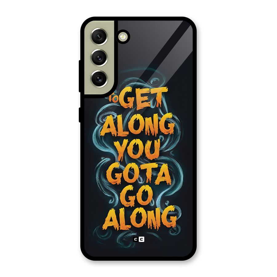 Gota Go Along Glass Back Case for Galaxy S21 FE 5G