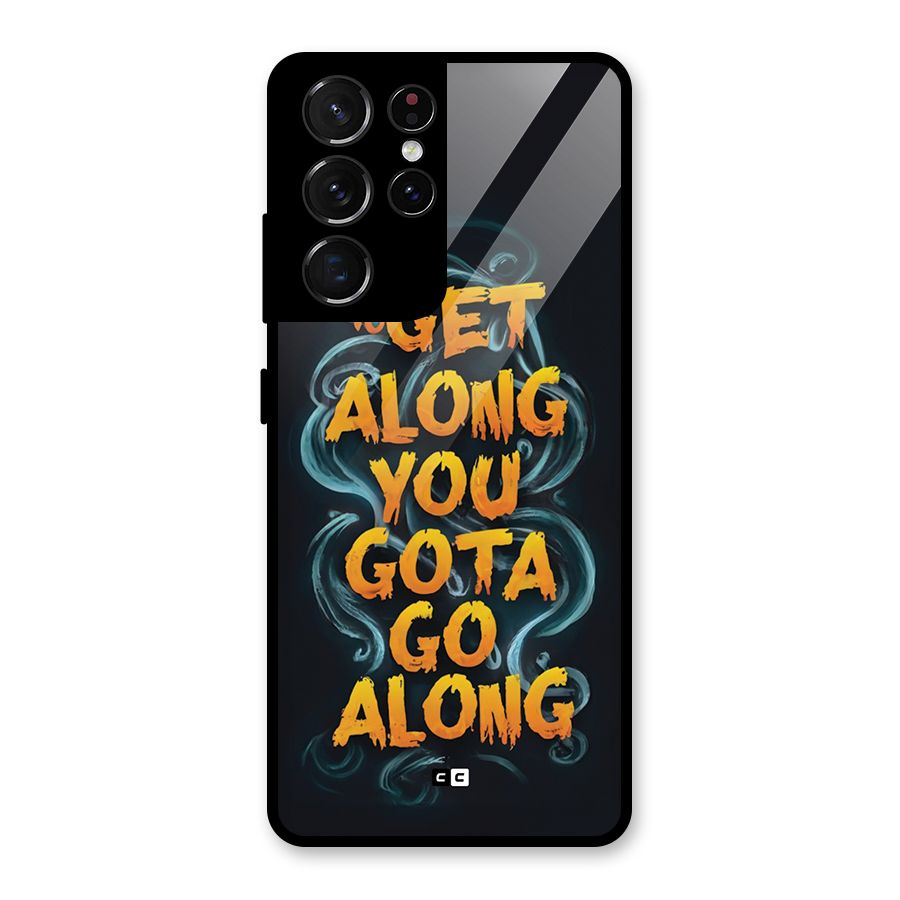 Gota Go Along Glass Back Case for Galaxy S21 Ultra 5G