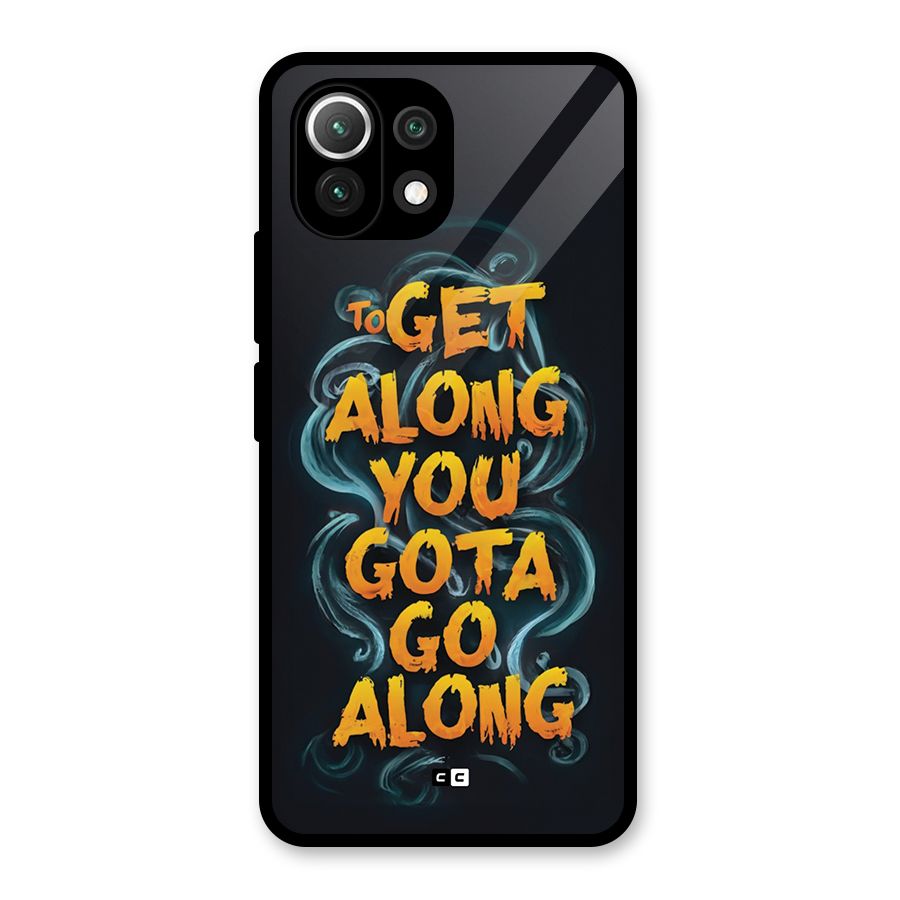 Gota Go Along Glass Back Case for Mi 11 Lite