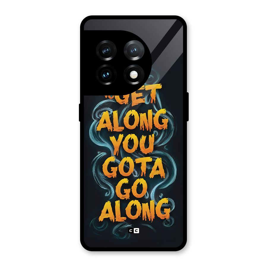 Gota Go Along Glass Back Case for OnePlus 11