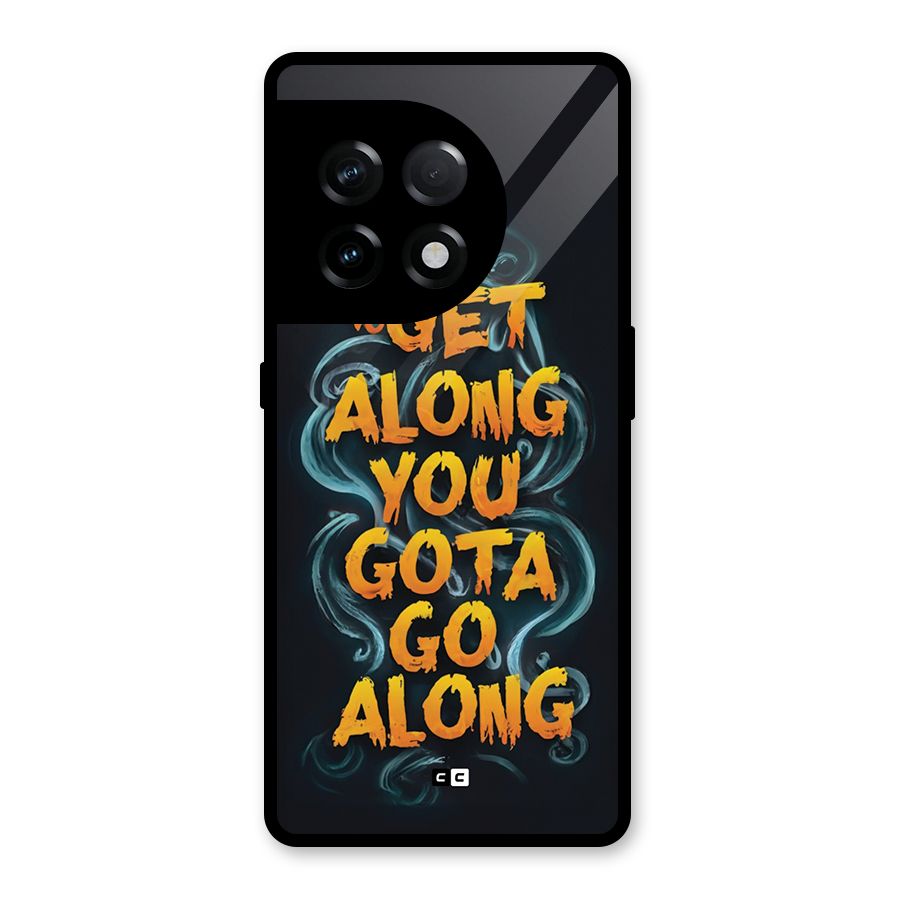 Gota Go Along Glass Back Case for OnePlus 11R