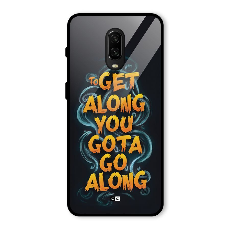 Gota Go Along Glass Back Case for OnePlus 6T