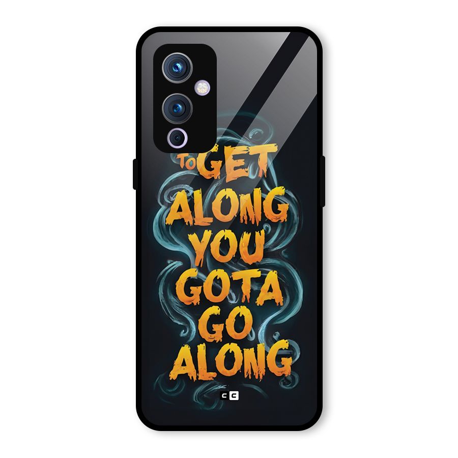 Gota Go Along Glass Back Case for OnePlus 9