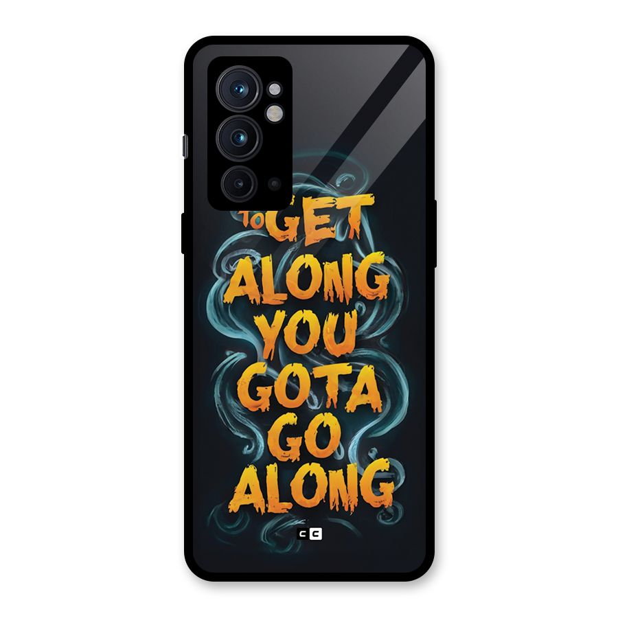 Gota Go Along Glass Back Case for OnePlus 9RT 5G