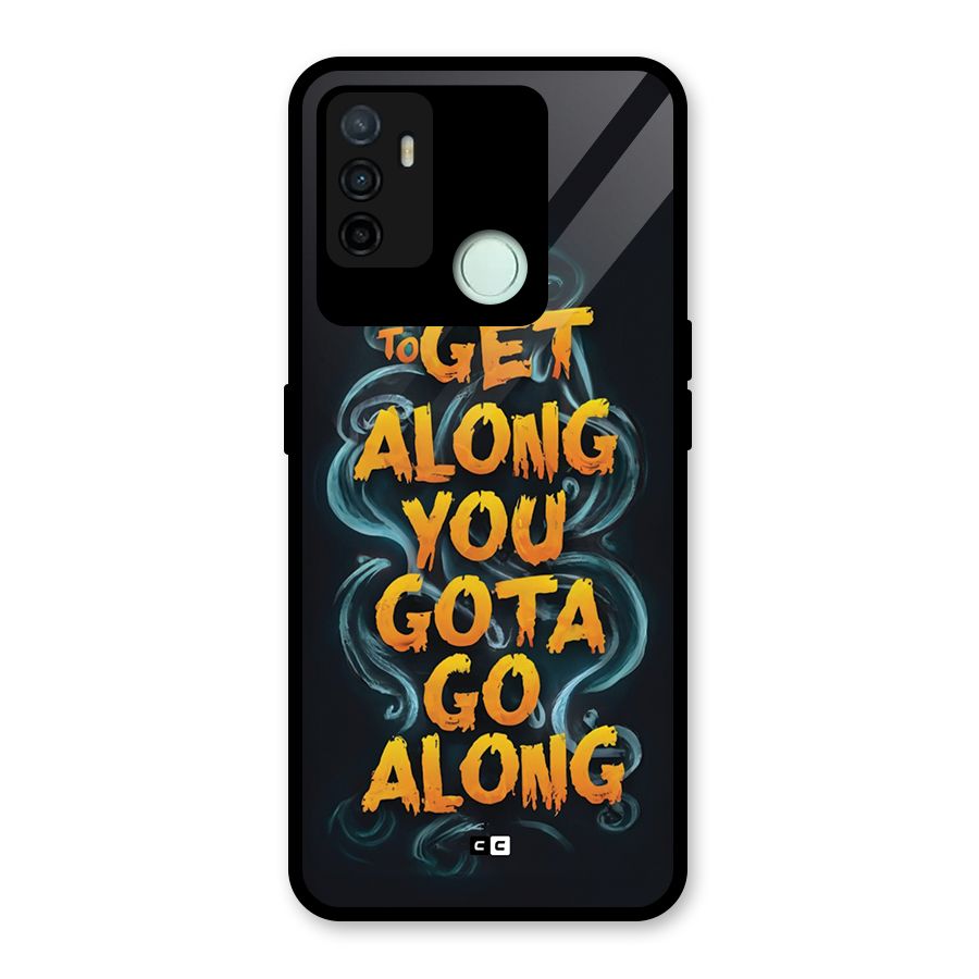 Gota Go Along Glass Back Case for Oppo A53