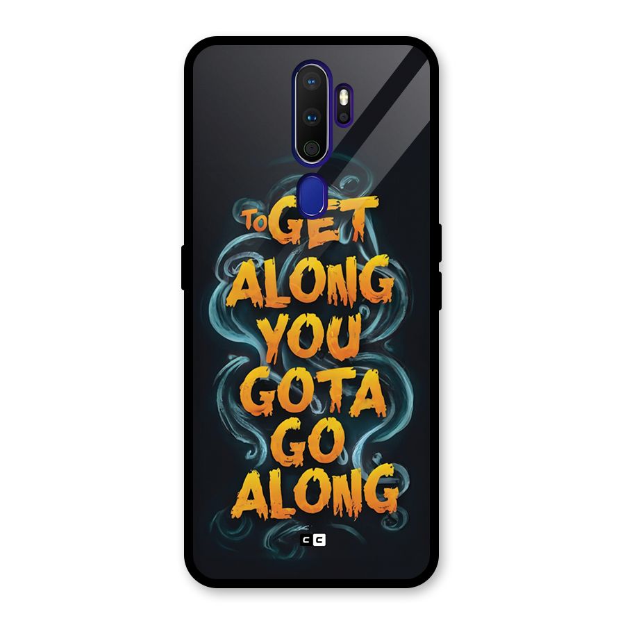 Gota Go Along Glass Back Case for Oppo A9 (2020)