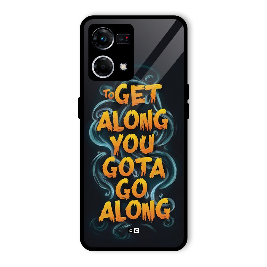 Gota Go Along Glass Back Case for Oppo F21 Pro 5G