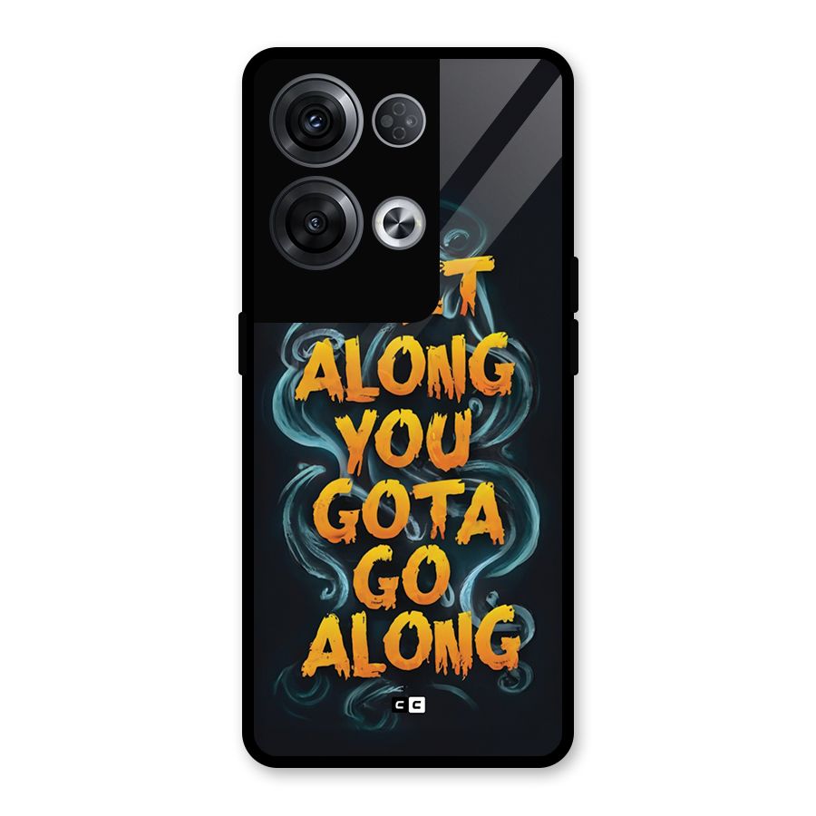 Gota Go Along Glass Back Case for Oppo Reno8 Pro 5G