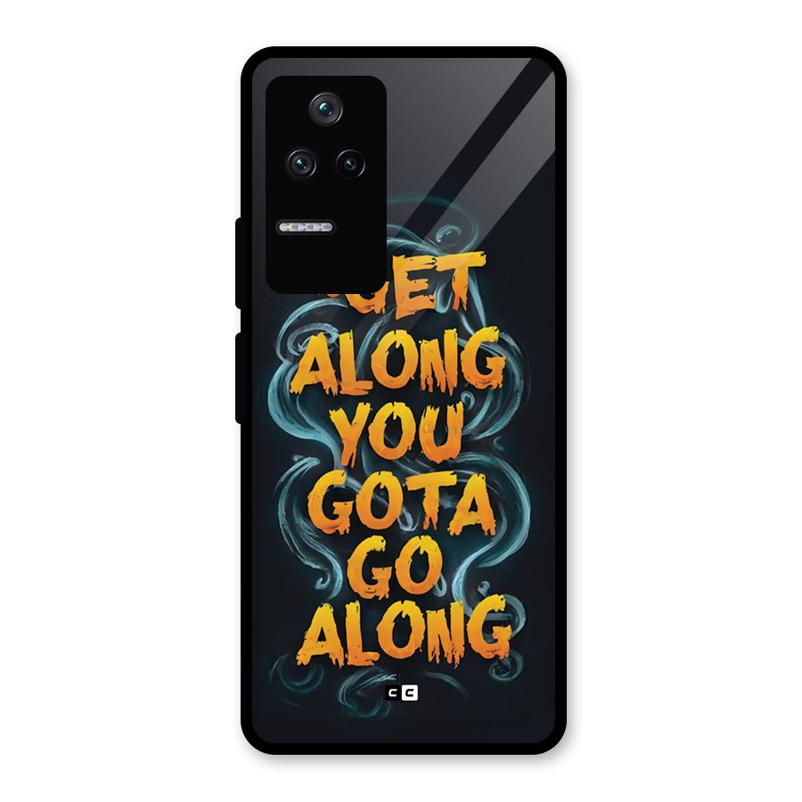 Gota Go Along Glass Back Case for Poco F4 5G