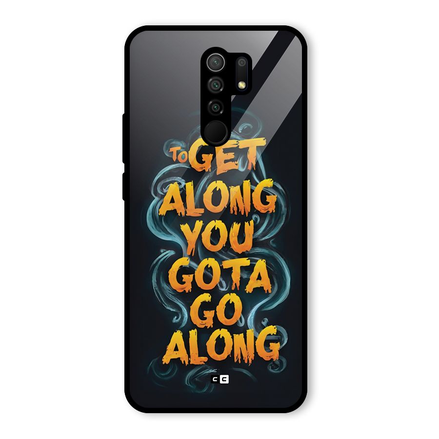 Gota Go Along Glass Back Case for Poco M2