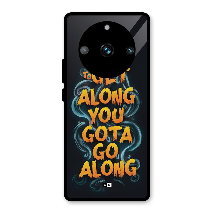 Gota Go Along Glass Back Case for Realme 11 Pro Plus