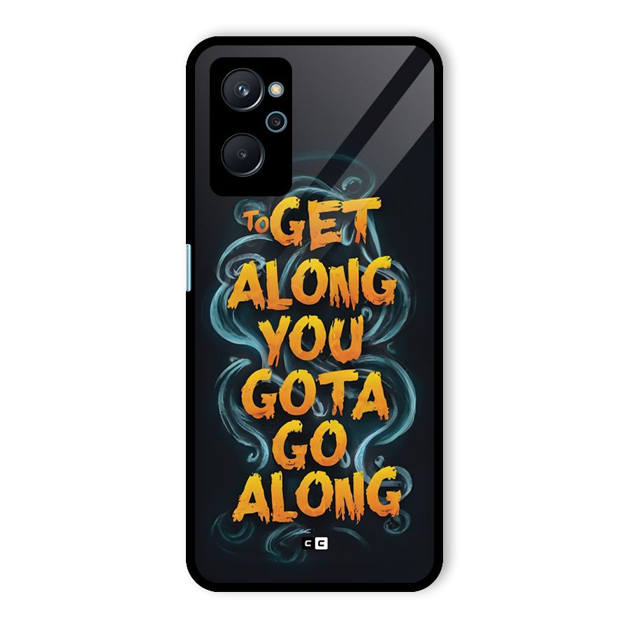 Gota Go Along Glass Back Case for Realme 9i