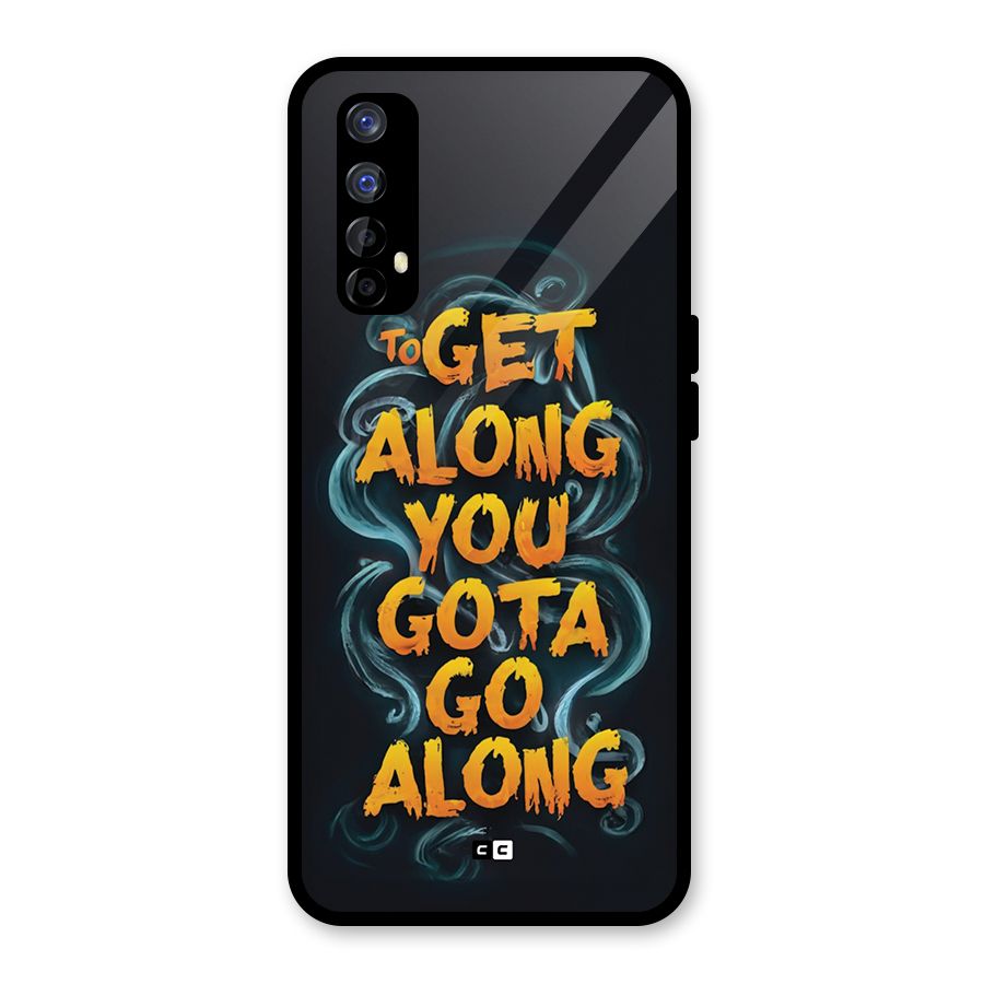 Gota Go Along Glass Back Case for Realme Narzo 20 Pro