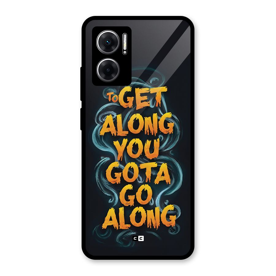 Gota Go Along Glass Back Case for Redmi 11 Prime 5G