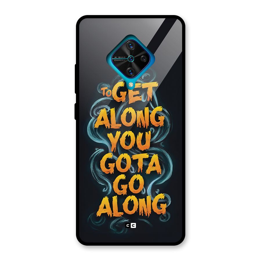 Gota Go Along Glass Back Case for Vivo S1 Pro
