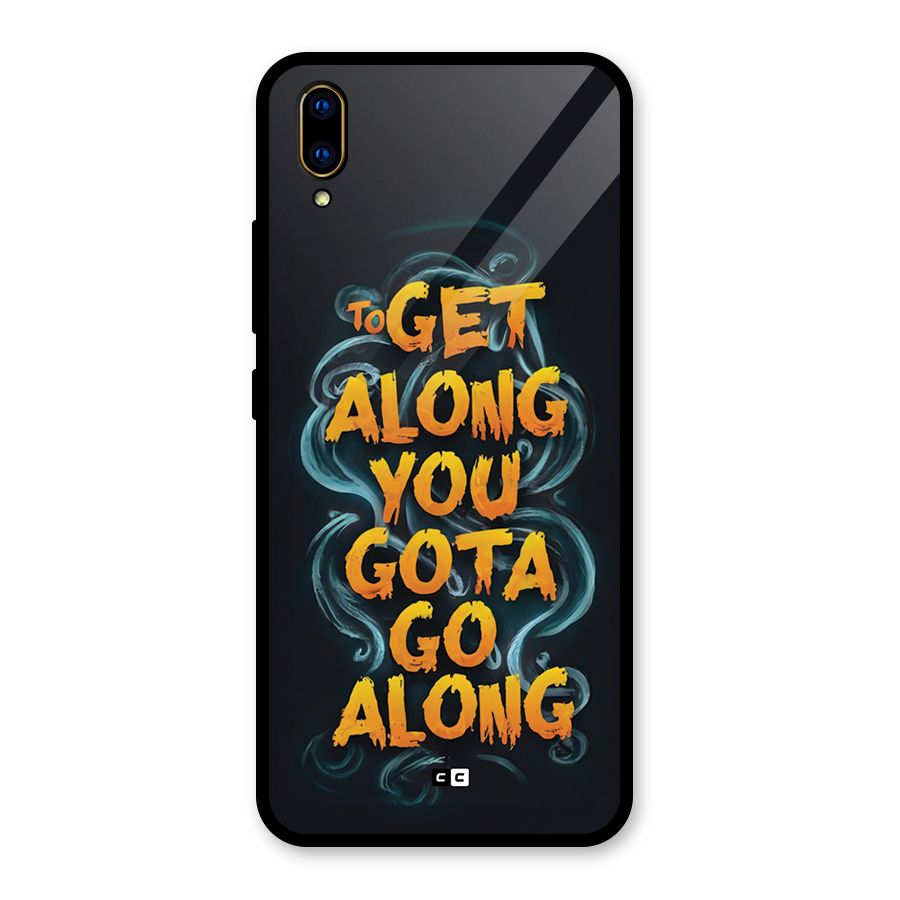 Gota Go Along Glass Back Case for Vivo V11 Pro