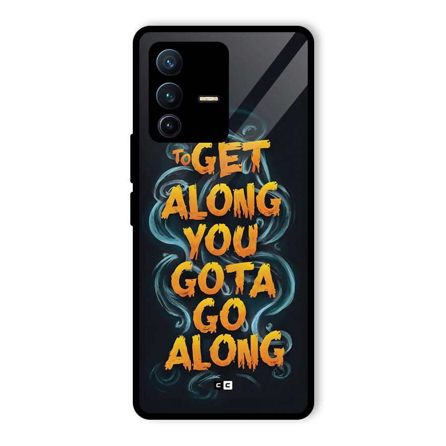 Gota Go Along Glass Back Case for Vivo V23 Pro