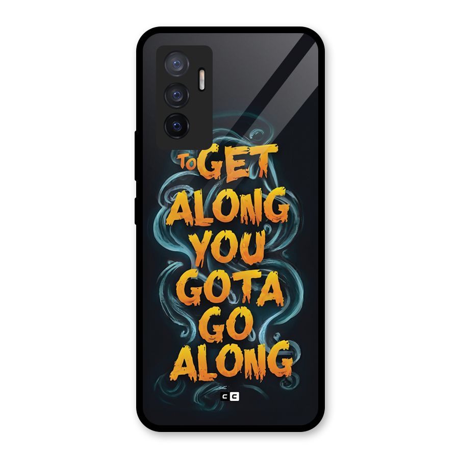 Gota Go Along Glass Back Case for Vivo V23e
