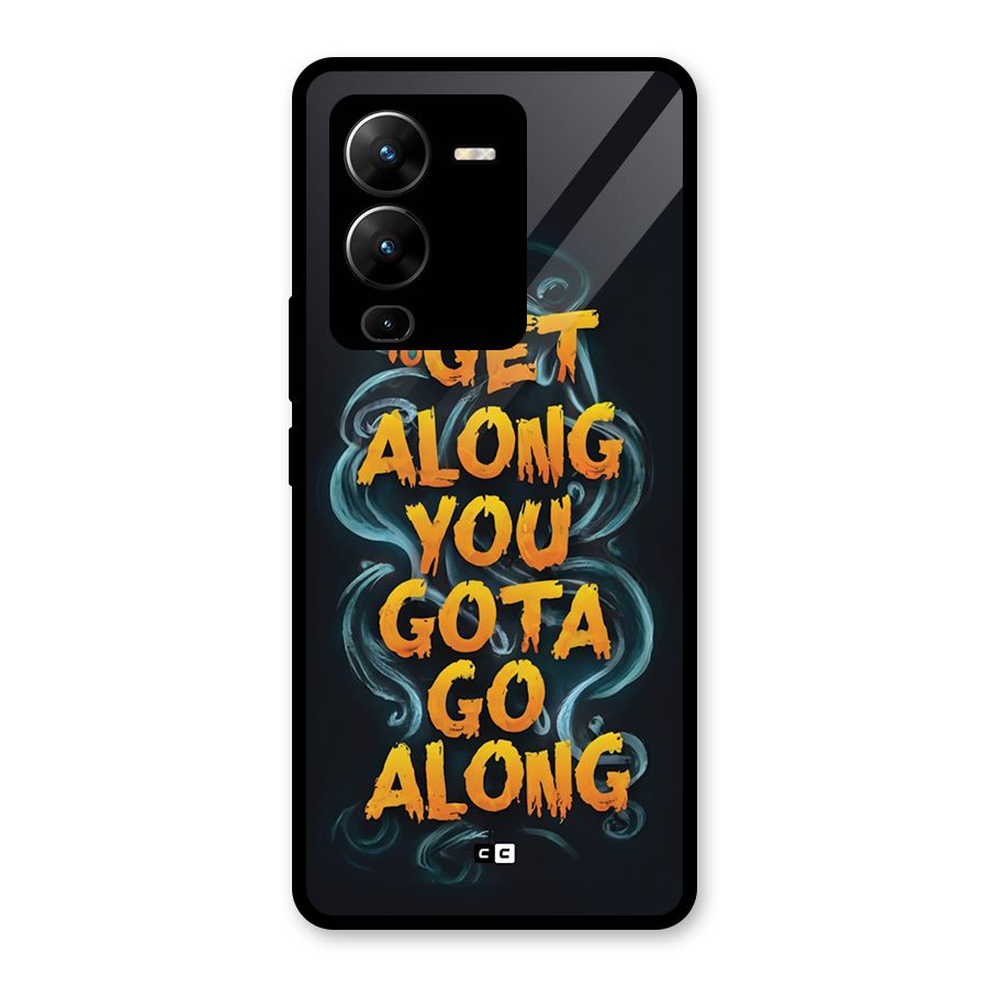 Gota Go Along Glass Back Case for Vivo V25 Pro