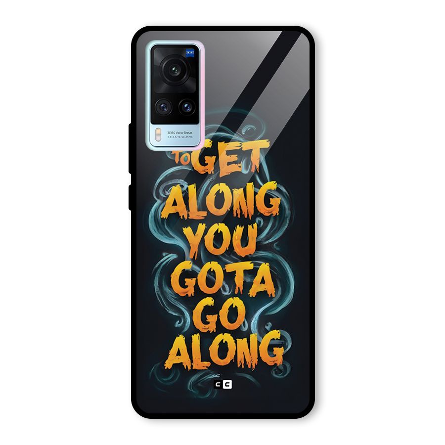 Gota Go Along Glass Back Case for Vivo X60