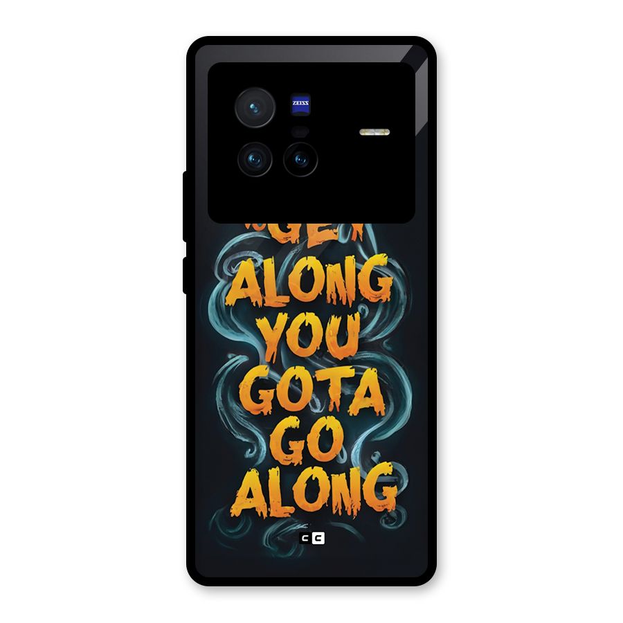 Gota Go Along Glass Back Case for Vivo X80