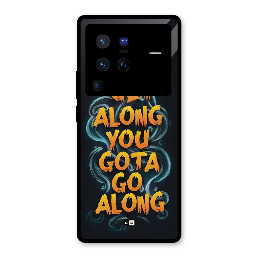 Gota Go Along Glass Back Case for Vivo X80 Pro
