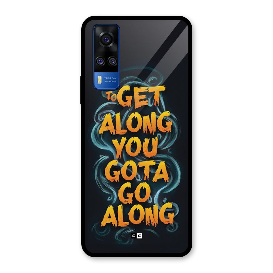 Gota Go Along Glass Back Case for Vivo Y31