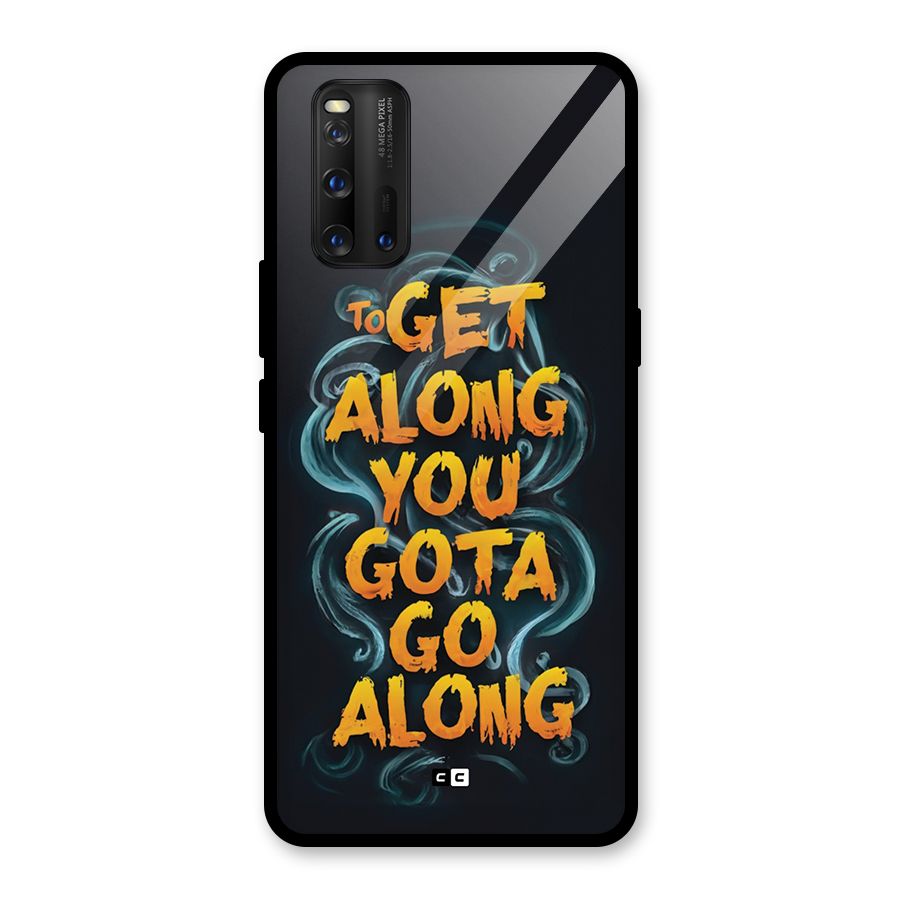 Gota Go Along Glass Back Case for Vivo iQOO 3