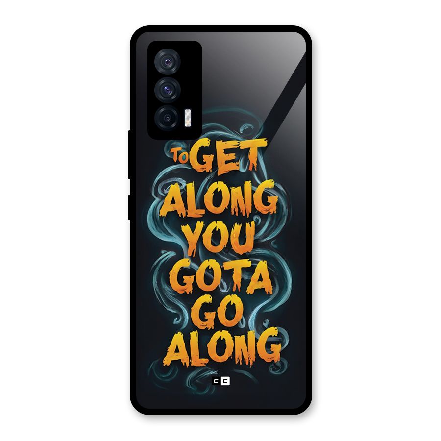 Gota Go Along Glass Back Case for Vivo iQOO 7 5G