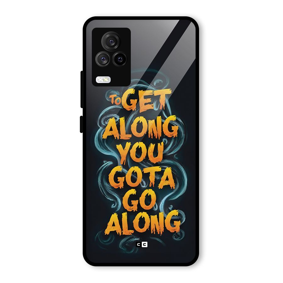 Gota Go Along Glass Back Case for Vivo iQOO 7 Legend 5G