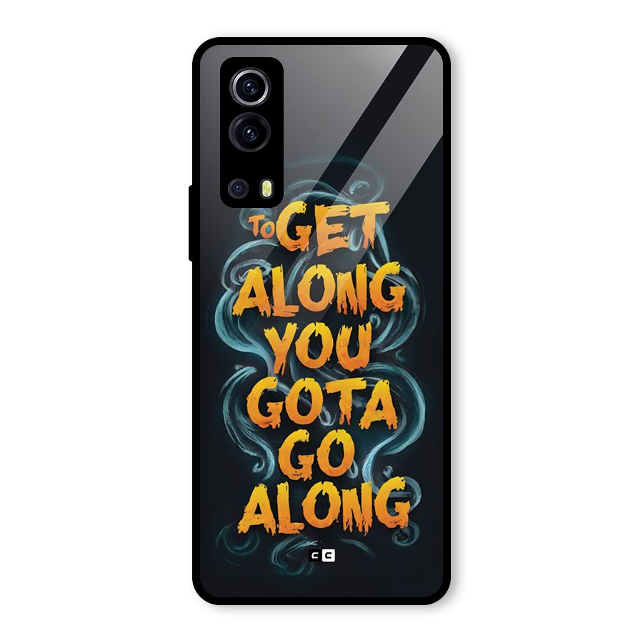 Gota Go Along Glass Back Case for Vivo iQOO Z3