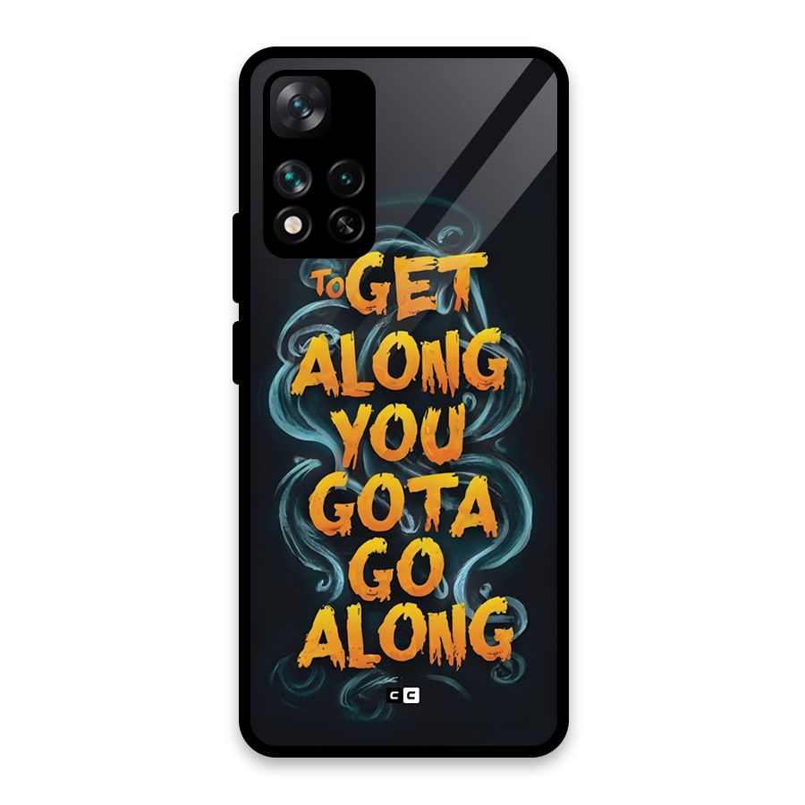 Gota Go Along Glass Back Case for Xiaomi 11i HyperCharge 5G