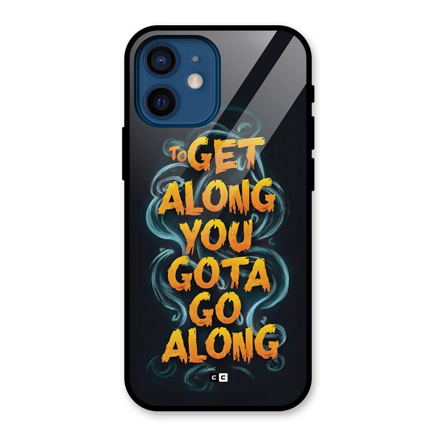 Gota Go Along Glass Back Case for iPhone 12 Mini