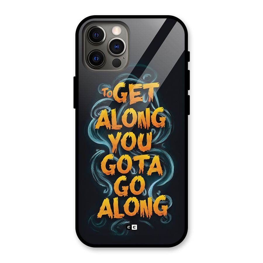 Gota Go Along Glass Back Case for iPhone 12 Pro