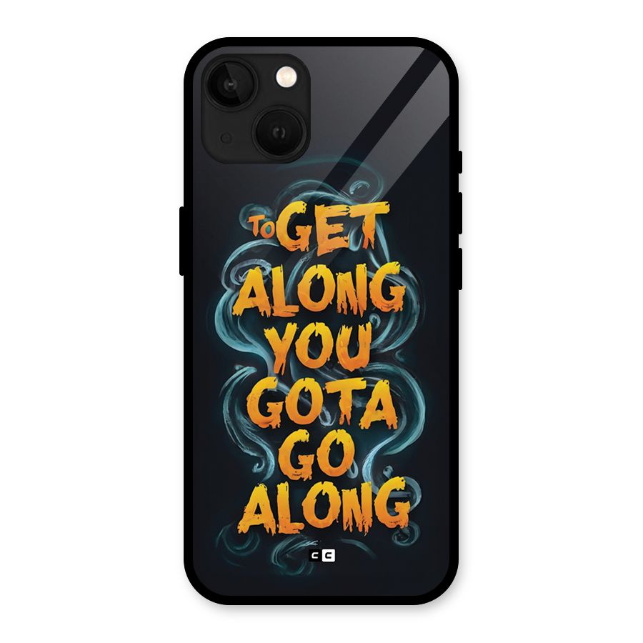 Gota Go Along Glass Back Case for iPhone 13