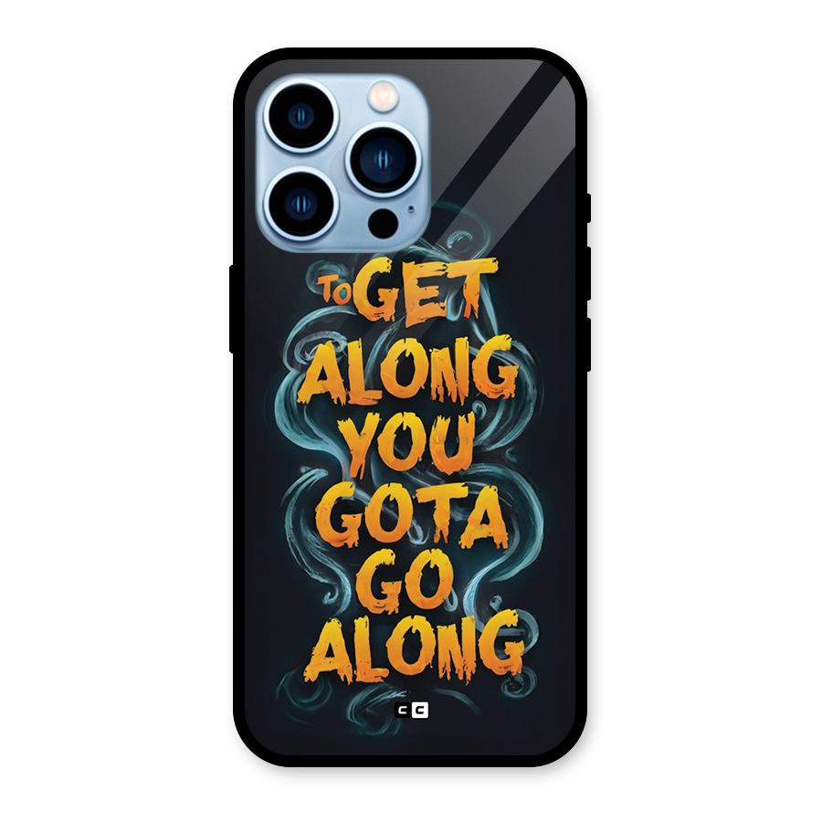 Gota Go Along Glass Back Case for iPhone 13 Pro
